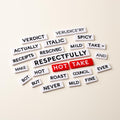 Roast magnetic word poetry set